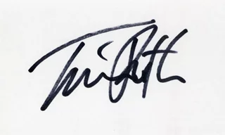 Tim Roth autograph