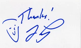 Jay Leno autograph