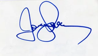 John Stamos autograph