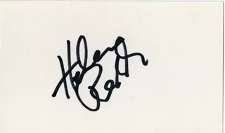Helen Reddy autograph