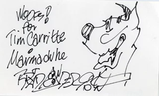 Brad Anderson autograph