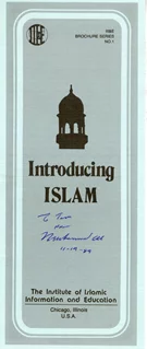 Muhammad Ali autograph