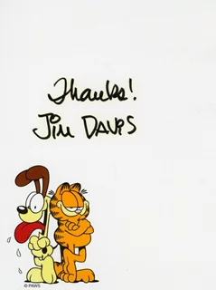 Jim Davis autograph