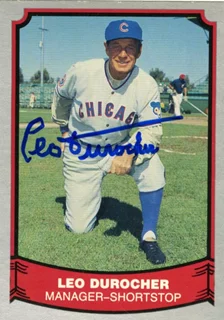 Leo Durocher autograph