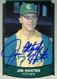 Jim Hunter autograph