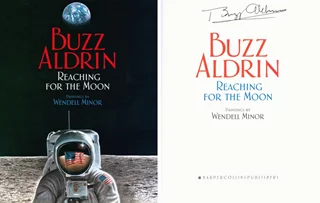 Buzz Aldrin autograph