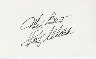 Roy Clark autograph