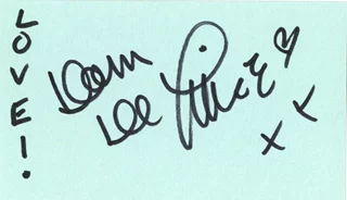 Dom DeLuise autograph