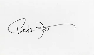 Peter Fonda autograph