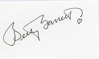 Betty Garrett autograph