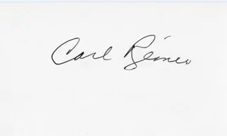 Carl Reiner autograph