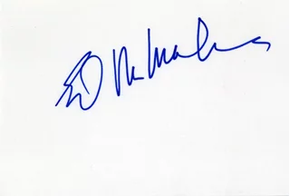 Ed McMahon autograph