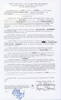 Ben Chapman autograph