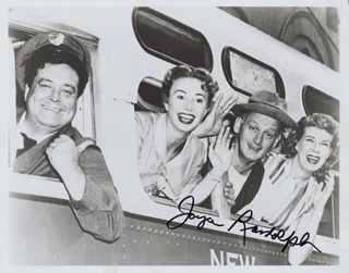 Joyce Randolph autograph