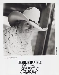 Charlie Daniels autograph