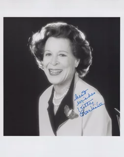 Kitty Carlisle autograph