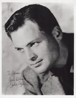 John Agar autograph