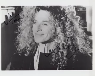 Carole King autograph