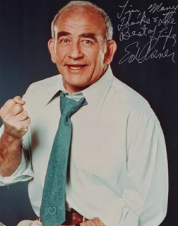 Ed Asner autograph