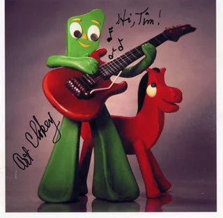 Art Clokey autograph