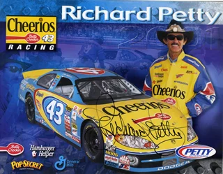 Richard Petty autograph