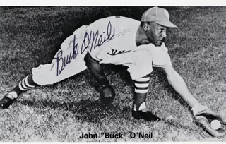 Buck O'Neil autograph