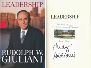 Rudy Giuliani autograph