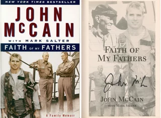 John McCain autograph