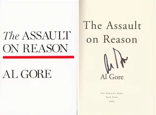 Al Gore autograph