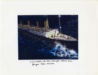 Millvina Dean autograph