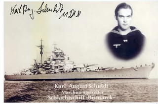 Karl-August Schuldt autograph