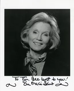 Eva Marie Saint autograph