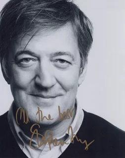 Stephen Fry autograph