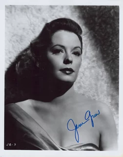 Jane Greer autograph