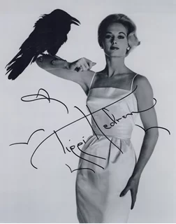 Tippi Hedren autograph