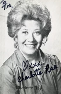 Charlotte Rae autograph