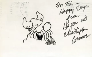 Chris Browne autograph