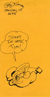 George Wildman autograph