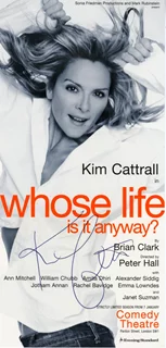 Kim Cattrall autograph