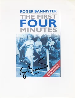 Roger Bannister autograph