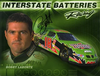 Bobby Labonte autograph