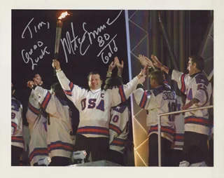 Mike Eruzione autograph
