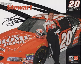 Tony Stewart autograph