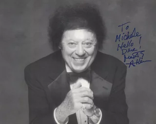 Marty Allen autograph