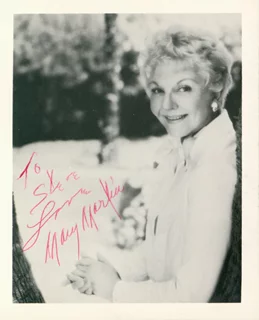 Mary Martin autograph