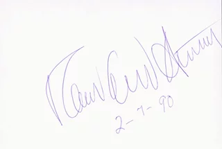 Ralph David Abernathy autograph