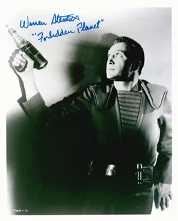 Warren Stevens autograph