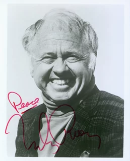 Mickey Rooney autograph