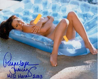 Pennelope Jimenez autograph