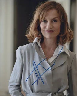 Isabelle Huppert autograph